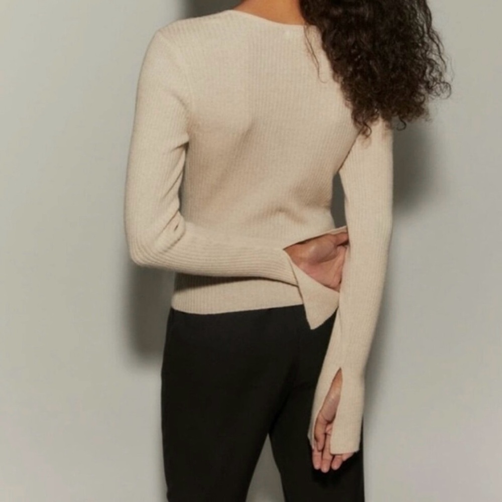 Reformation Glenna Cashmere Sweater